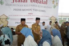 Halal Bihalal Keturunan Prins Mondu Van Gobel, Bupati Iskandar bersama Wabup Deddy Ajak Perkuat Persatuan dan Ekonomi Kerakyatan 