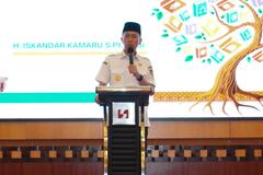 Bimtek Pengelolaan Keuangan Desa, Bupati Iskandar Dorong Optimalisasi Dana Desa dan Penguatan Koperasi Merah Putih