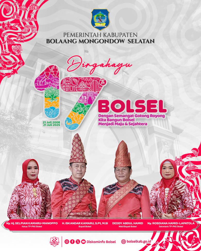 Dirgahayu Kabupaten Bolaang Mongondow Selatan Ke-17