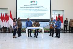 Teken Komitmen Bersama KPK dan ATR/BPN, Pemkab Bolsel Perkuat Tata Kelola Pertanahan dan Investasi