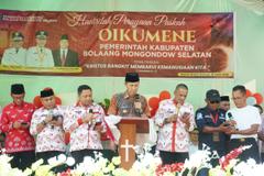 Perayaan Paskah Oikumene 2026, Pemkab Bolsel Ajak Masyarakat Bangkit dan Bersatu 