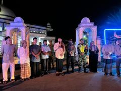 Meriah dan Khidmat, Bupati Iskandar Lepas Pawai Takbir Keliling Idul Fitri 1447 H