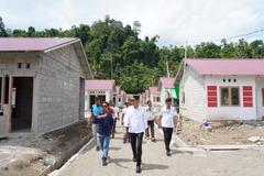 Tinjau Progres Pembangunan Rumah Bantuan di Motandoi, Bupati Iskandar Tekankan Kualitas