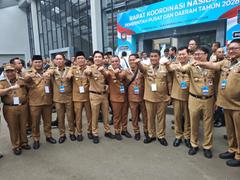 Ikuti Rakornas Pusat–Daerah 2026, Bupati Iskandar dan Wabup Deddy Tegaskan Kesiapan Selaraskan Program Nasional