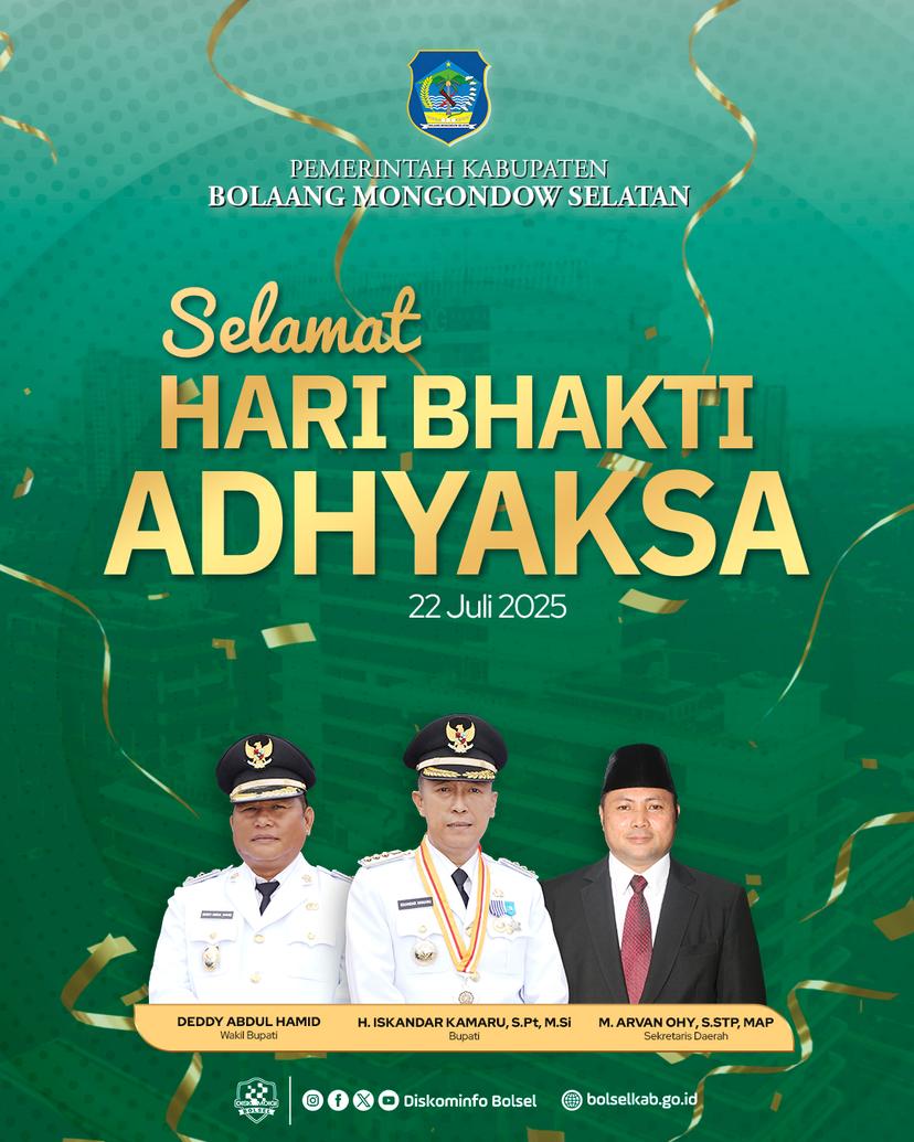 Selamat Hari Bhakti Adhyaksa