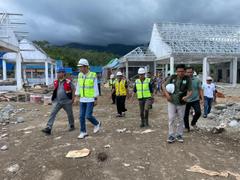 Pastikan Kualitas Pekerjaan, Bupati Tinjau Langsung Proyek Strategis Nasional KNMP