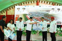 Didampingi Bupati Iskandar dan Wabup Deddy, Wagub Victor Resmikan Proses Groundbreaking Program DAK PPKT Tahun 2025