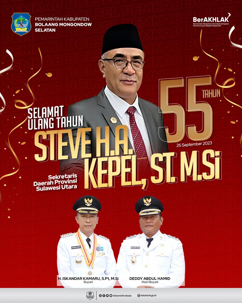 HUT Sekprov Sulawesi Utara