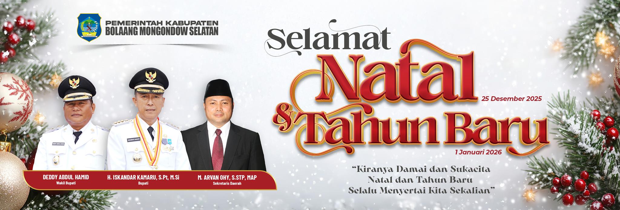 Selamat Natal & Tahun Baru