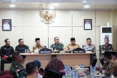 Pemkab Bolsel Gelar Rakor Forkopimda, Bahas Program Strategis Nasional, Antisipasi Karhutla dan BBM