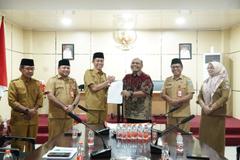 Terima Kunjungan Kementerian PKP, Bupati Iskandar Bahas Serah Terima Huntap Penyintas Gn. Ruang dan Bantuan Perumahan