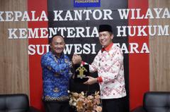 IRH Tertinggi di Sulut, Pemkab Bolsel Mantapkan Kolaborasi dengan Kanwil Kemenkum