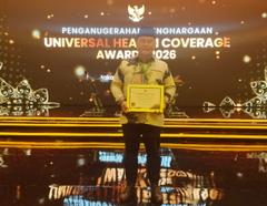 Akses Kesehatan Merata, Pemkab Bolsel Diganjar UHC Award 2026
