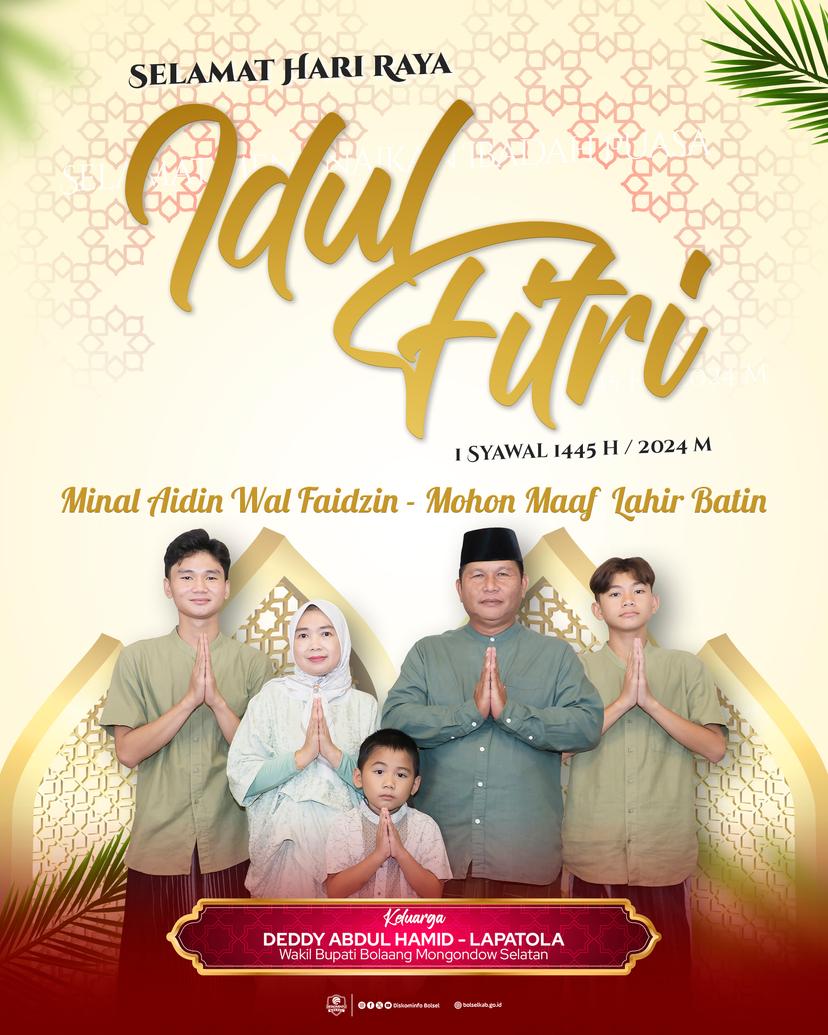 Selamat Idul Fitri 1445 H Dari Keluarga Deddy Abdul Hamid - Lapatola