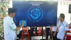 Bupati Iskandar dan Wabup Deddy Launching Aplikasi SiLaras dan Aplikasi Pinahangi