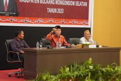 Bupati Iskandar Jadi Narsum Bimtek Imam dan Pegawai Syar'i Bolsel 2023