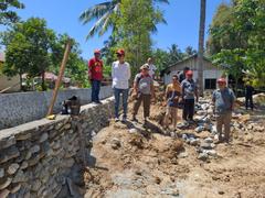 Bupati Iskandar Tinjau Sejumlah Proyek Daerah di Kecamatan Posigadan