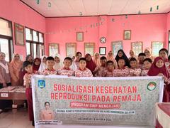DWP Bolsel Edukasi Pelajar tentang Kesehatan Reproduksi dan Cegah Pernikahan Usia Dini