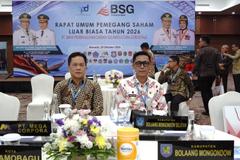 Dukung Penyesuaian Tata Kelola BSG, Bupati Iskandar Ikuti RUPS-LB di Manado