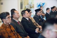 Wakili Bupati, Sekda Arvan Hadiri Pengukuhan Kepala Perwakilan BPKP Sulut Heru Setiawan