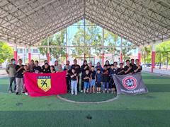 KONI Bolsel Lepas Atlet Cilik Karate ke Kejuaraan Korem 131/Stg 2025 di Manado